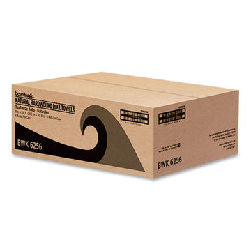 Boardwalk® Hardwound Paper Towels, Nonperforated 1-ply Natural, 800 Ft, 6 Rolls-carton freeshipping - TVN Wholesale